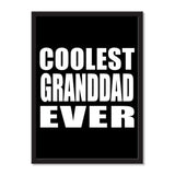 Coolest Granddad Ever - Portrait Frame Photo Tile