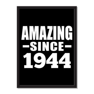 Amazing Since 1944 - Portrait Frame Photo Tile
