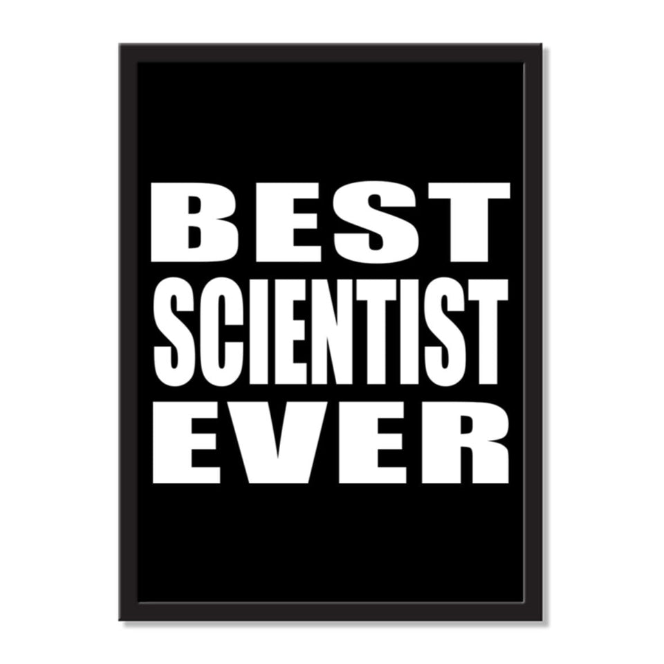 Best Scientist Ever - Portrait Frame Photo Tile
