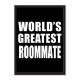 World's Greatest Roommate - Portrait Frame Photo Tile