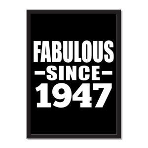 Fabulous Since 1947 - Portrait Frame Photo Tile