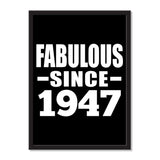 Fabulous Since 1947 - Portrait Frame Photo Tile