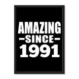 Amazing Since 1991 - Portrait Frame Photo Tile