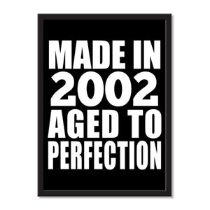 Made In 2002 Aged to Perfection - Portrait Frame Photo Tile