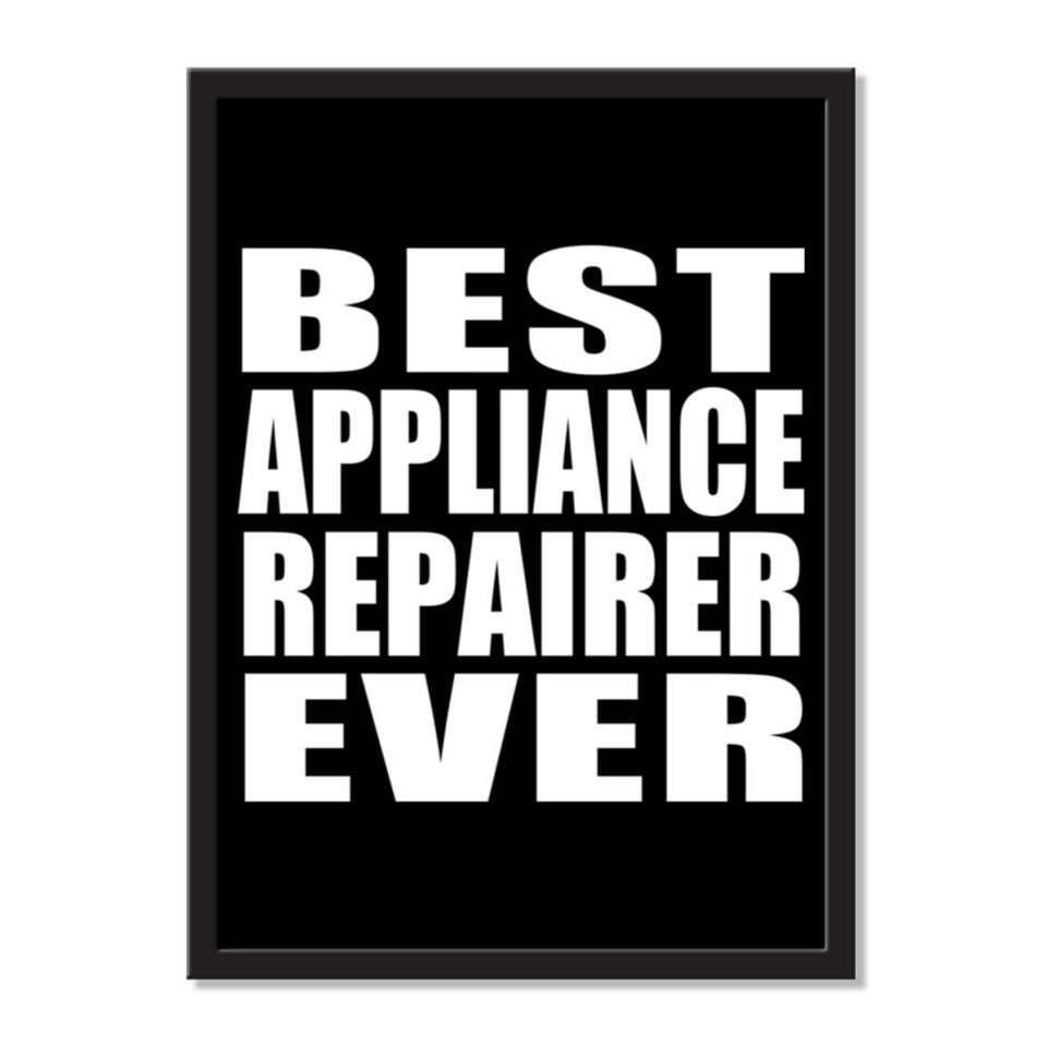 Best Appliance Repairer Ever - Portrait Frame Photo Tile