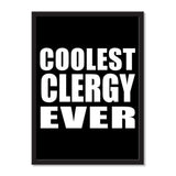 Coolest Clergy Ever - Portrait Frame Photo Tile