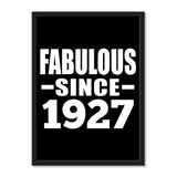 Fabulous Since 1927 - Portrait Frame Photo Tile