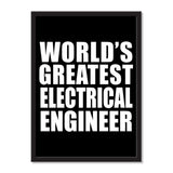 World's Greatest Electrical Engineer - Portrait Frame Photo Tile