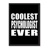 Coolest Psychologist Ever - Portrait Frame Photo Tile