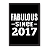 Fabulous Since 2017 - Portrait Frame Photo Tile