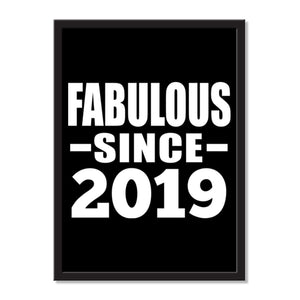 Fabulous Since 2019 - Portrait Frame Photo Tile