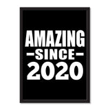 Amazing Since 2020 - Portrait Frame Photo Tile