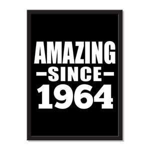 Amazing Since 1964 - Portrait Frame Photo Tile