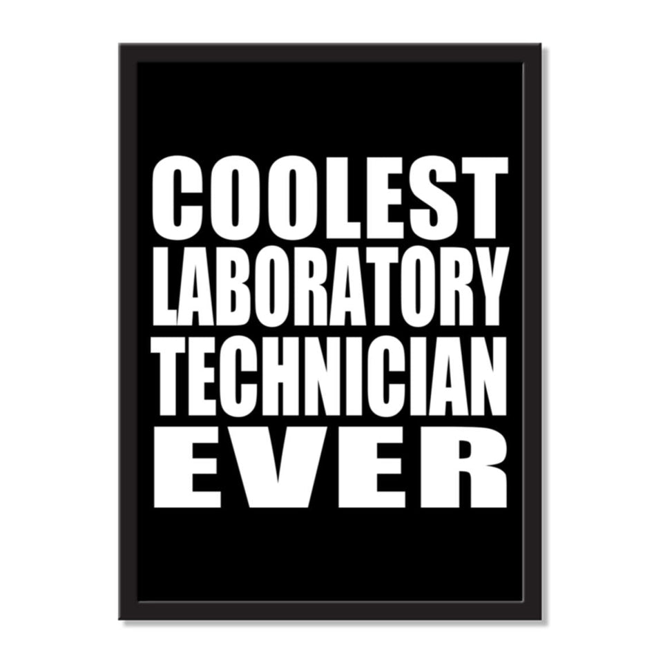 Coolest Laboratory Technician Ever - Portrait Frame Photo Tile