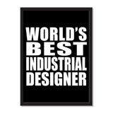 World's Best Industrial Designer - Portrait Frame Photo Tile