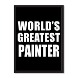 World's Greatest Painter - Portrait Frame Photo Tile