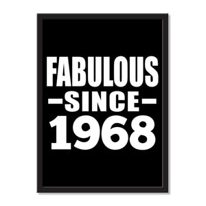 Fabulous Since 1968 - Portrait Frame Photo Tile