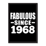 Fabulous Since 1968 - Portrait Frame Photo Tile