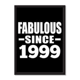 Fabulous Since 1999 - Portrait Frame Photo Tile