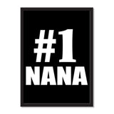 Number One #1 Nana - Portrait Frame Photo Tile