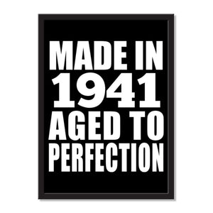 Made In 1941 Aged to Perfection - Portrait Frame Photo Tile