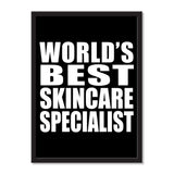 World's Best Skincare Specialist - Portrait Frame Photo Tile