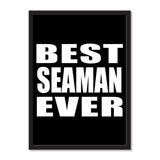 Best Seaman Ever - Portrait Frame Photo Tile