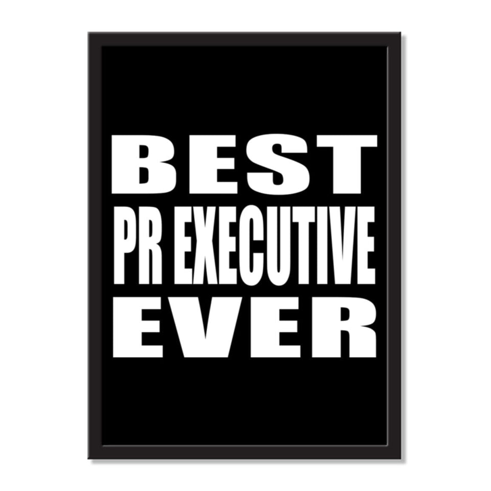 Best Pr Executive Ever - Portrait Frame Photo Tile