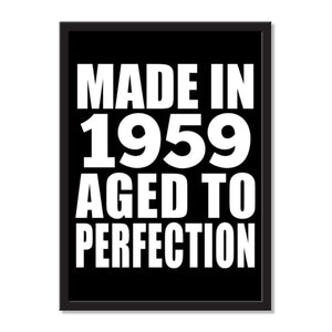 Made In 1959 Aged to Perfection - Portrait Frame Photo Tile