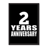 2 Years Anniversary - Portrait Frame Photo Tile