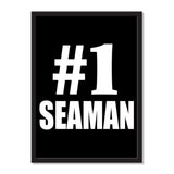 Number One #1 Seaman - Portrait Frame Photo Tile