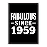 Fabulous Since 1959 - Portrait Frame Photo Tile