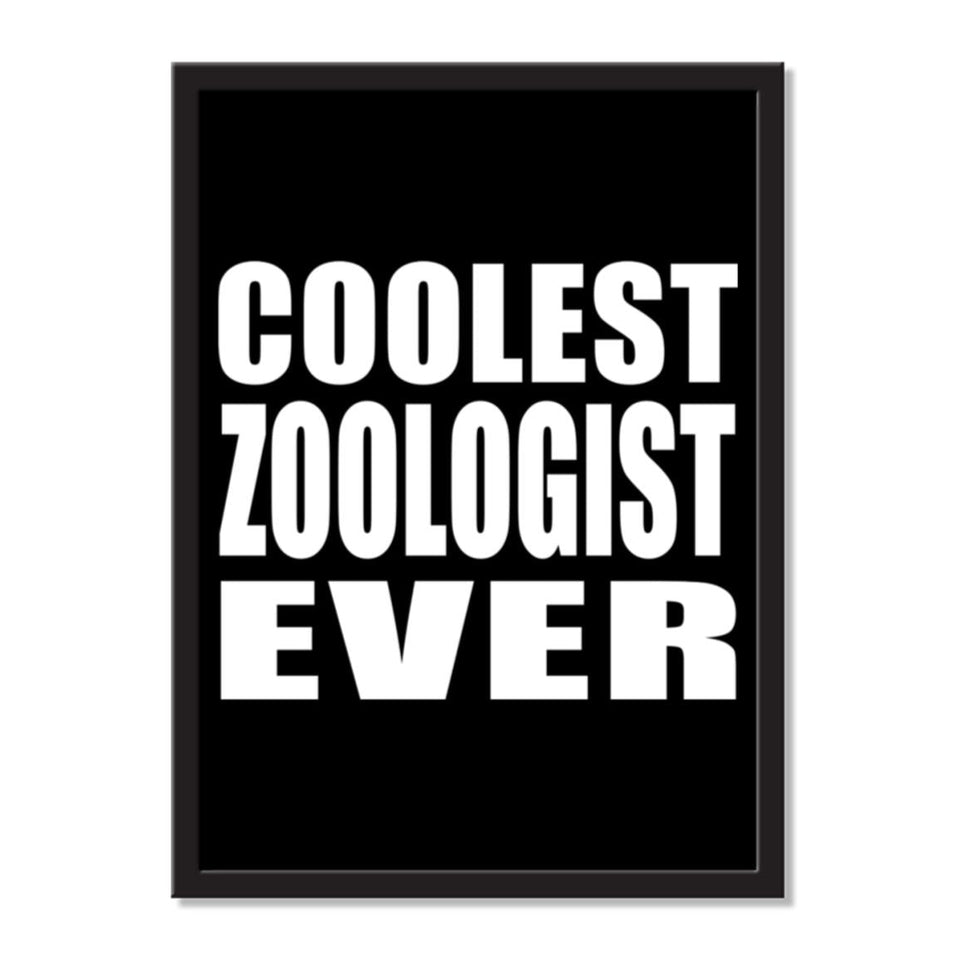 Coolest Zoologist Ever - Portrait Frame Photo Tile