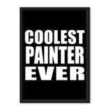 Coolest Painter Ever - Portrait Frame Photo Tile
