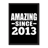 Amazing Since 2013 - Portrait Frame Photo Tile