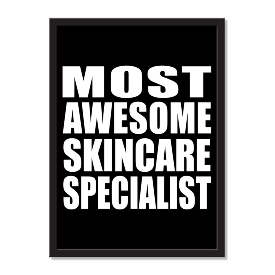 Most Awesome Skincare Specialist - Portrait Frame Photo Tile