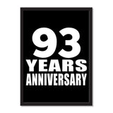 93 Years Anniversary - Portrait Frame Photo Tile