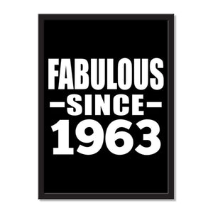 Fabulous Since 1963 - Portrait Frame Photo Tile