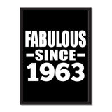Fabulous Since 1963 - Portrait Frame Photo Tile