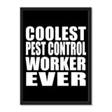 Coolest Pest Control Worker Ever - Portrait Frame Photo Tile