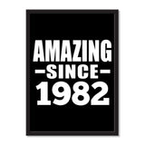 Amazing Since 1982 - Portrait Frame Photo Tile