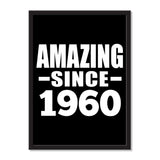 Amazing Since 1960 - Portrait Frame Photo Tile