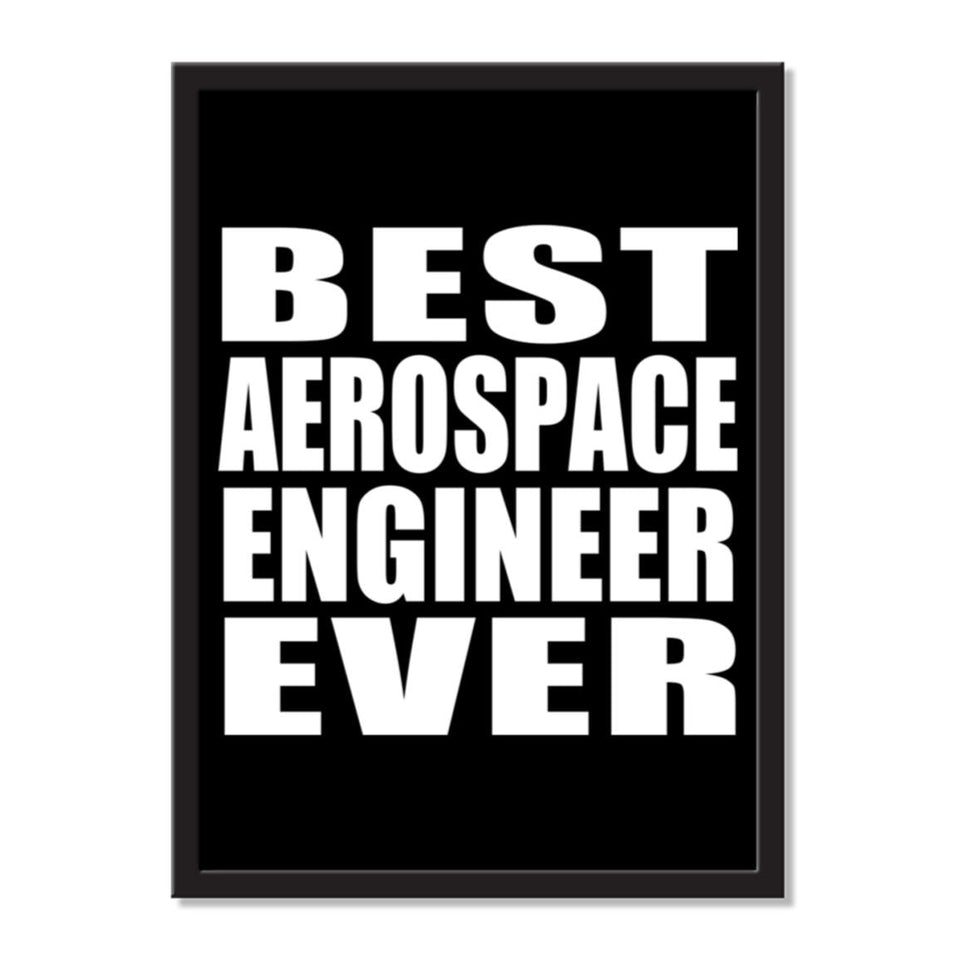Best Aerospace Engineer Ever - Portrait Frame Photo Tile