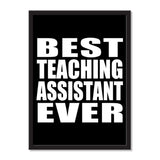 Best Teaching Assistant Ever - Portrait Frame Photo Tile