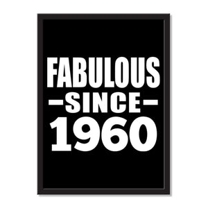 Fabulous Since 1960 - Portrait Frame Photo Tile