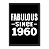 Fabulous Since 1960 - Portrait Frame Photo Tile