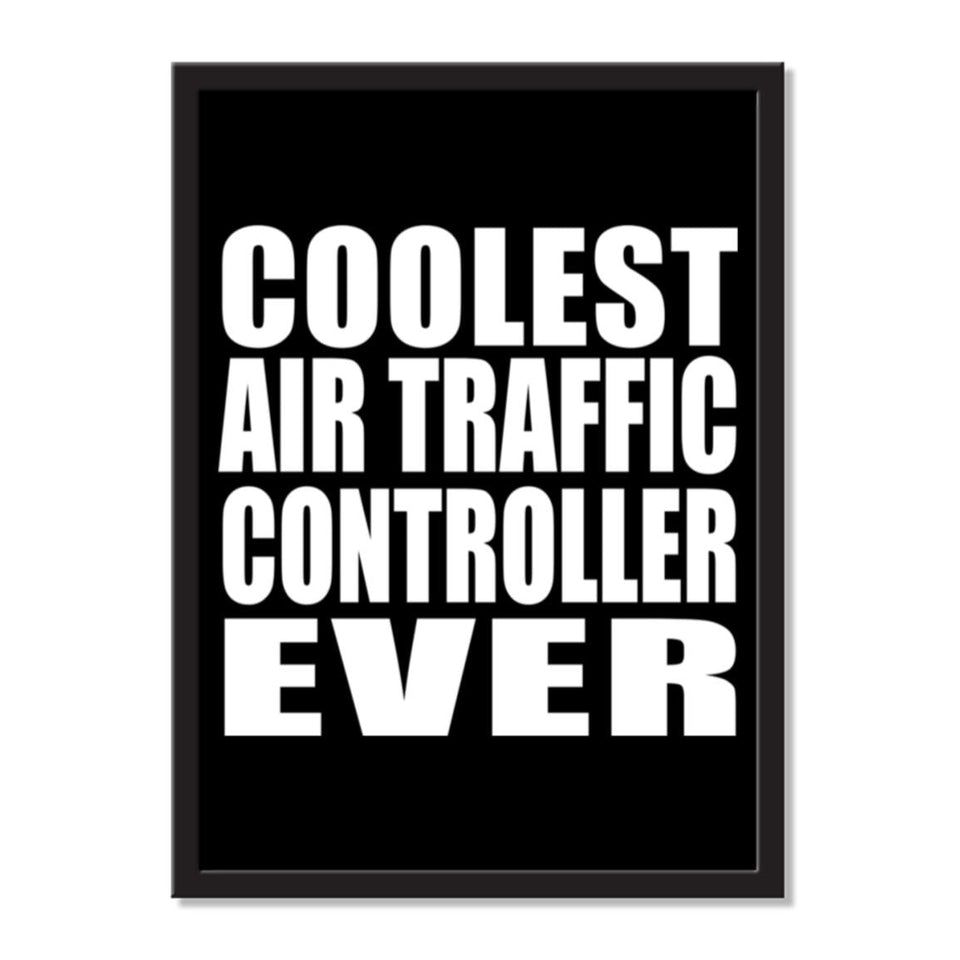 Coolest Air Traffic Controller Ever - Portrait Frame Photo Tile