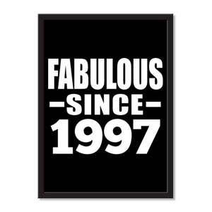 Fabulous Since 1997 - Portrait Frame Photo Tile