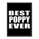 Best Poppy Ever - Portrait Frame Photo Tile