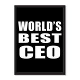 World's Best Ceo - Portrait Frame Photo Tile